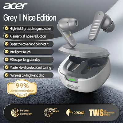 Acer OHR503 Wireless Earbuds | Noise Cancelling Wireless Earbuds