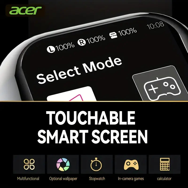 Acer OHR541 Wireless Earbuds | Noise Cancelling Wireless Earbuds