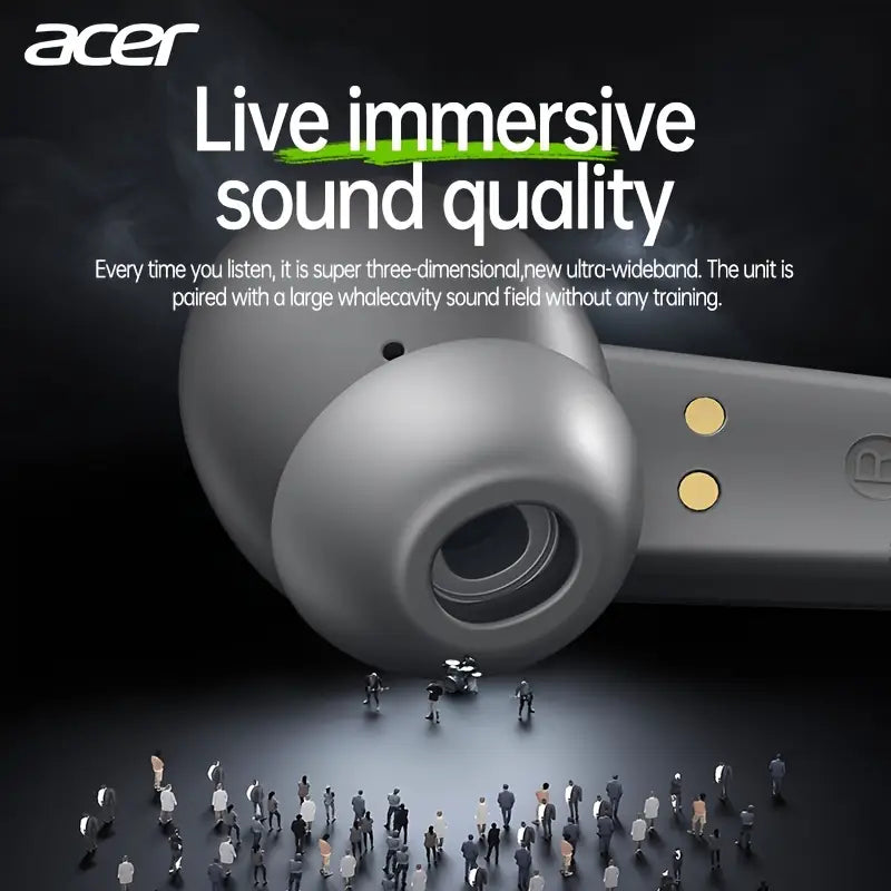 Acer OHR503 Wireless Earbuds | Noise Cancelling Wireless Earbuds