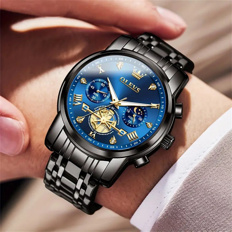 OLEVS Mens Watches Luxury – Stylish & Waterproof Wrist Watch