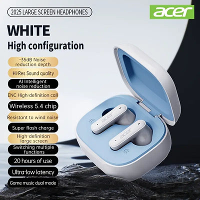 Acer OHR541 Wireless Earbuds | Noise Cancelling Wireless Earbuds