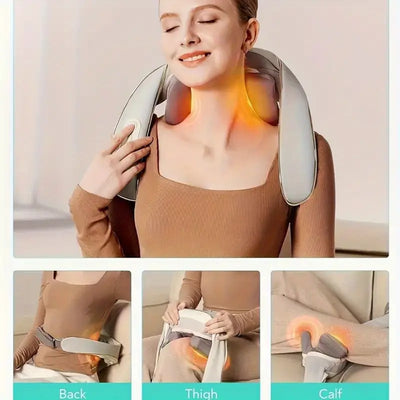 SKG Neck Massager with Heat – Best Neck and Shoulder Massager