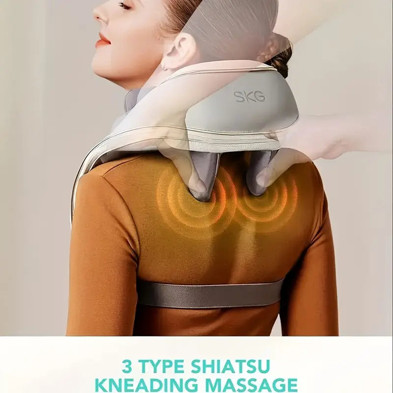 SKG Neck Massager with Heat – Best Neck and Shoulder Massager