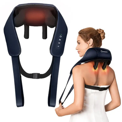 KNQZE Neck Massager – Best Neck and Shoulder Massager with Heat