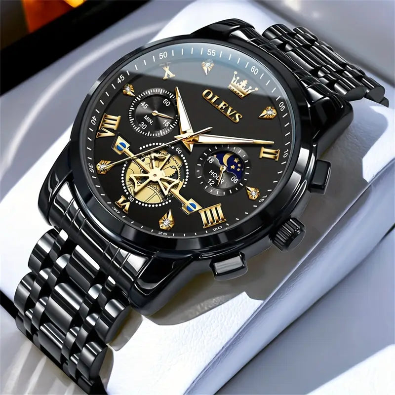 OLEVS Mens Watches Luxury – Stylish & Waterproof Wrist Watch