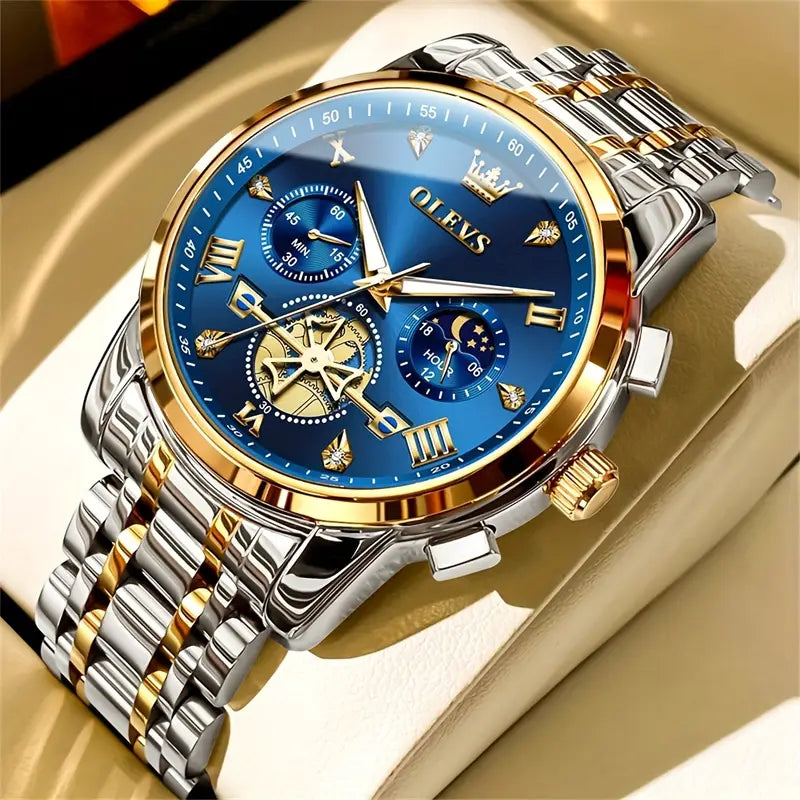 OLEVS Mens Watches Luxury – Stylish & Waterproof Wrist Watch