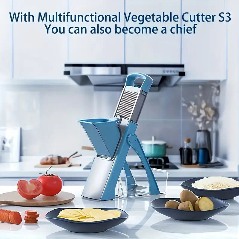 Vegetable Cutter Machine – Multifunctional Vegetable Cutter & Slicer