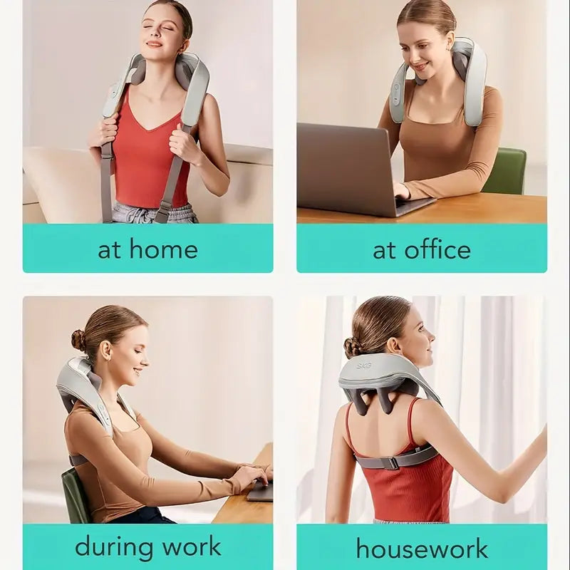 SKG Neck Massager with Heat – Best Neck and Shoulder Massager