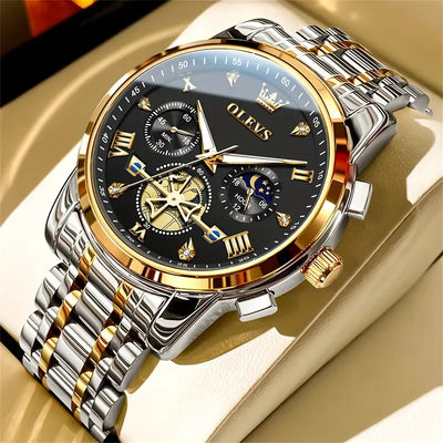 OLEVS Mens Watches Luxury – Stylish & Waterproof Wrist Watch