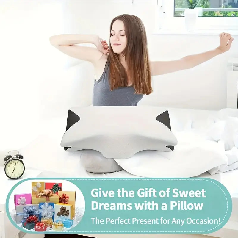 Neck Pillow for Sleeping – Best Pillow for Neck Pain Relief