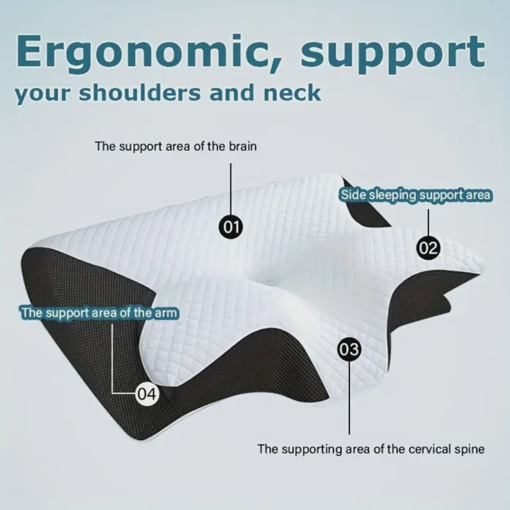 Neck Pillow for Sleeping – Best Pillow for Neck Pain Relief