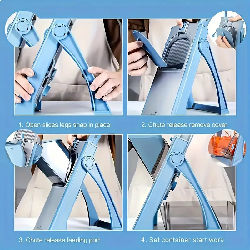 Vegetable Cutter Machine – Multifunctional Vegetable Cutter & Slicer